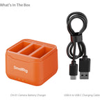 SmallRig Camera Battery Charger for DJI Action 6 / Action 5 Pro / Osmo 360 5921