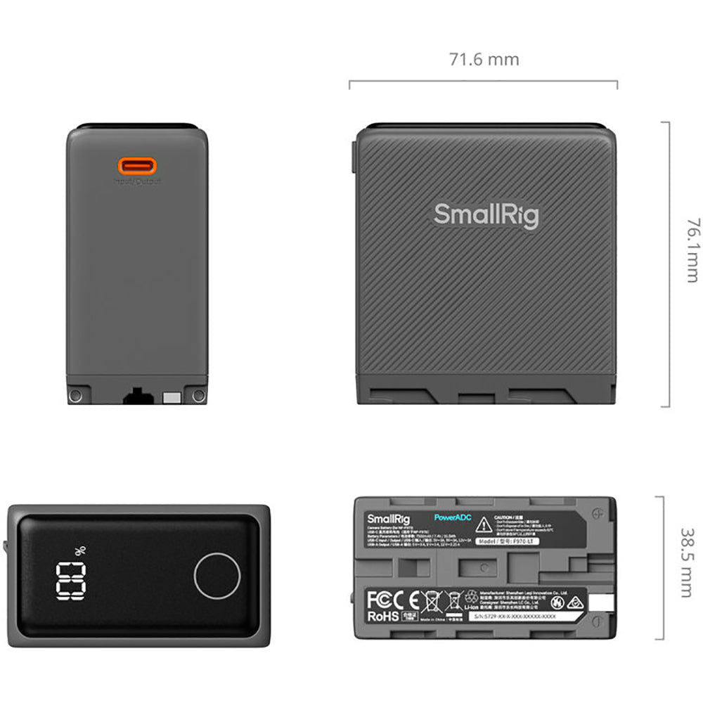 SmallRig Camera Battery for NP-F970 5729