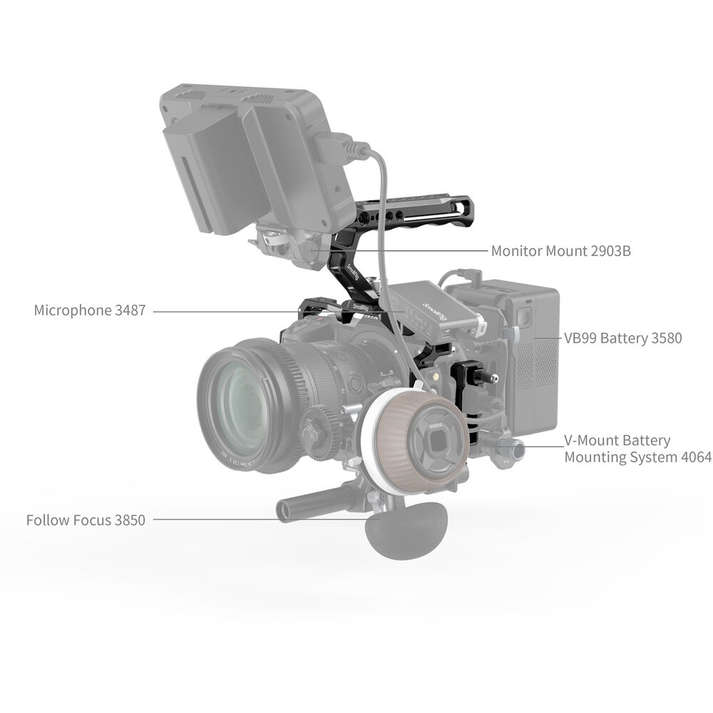 SmallRig Camera Cage Kit for Nikon Z 6III 4520
