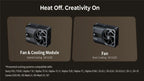 SmallRig Cooling Fan for Mirrorless Cameras (Hybrid Cooling) 5328