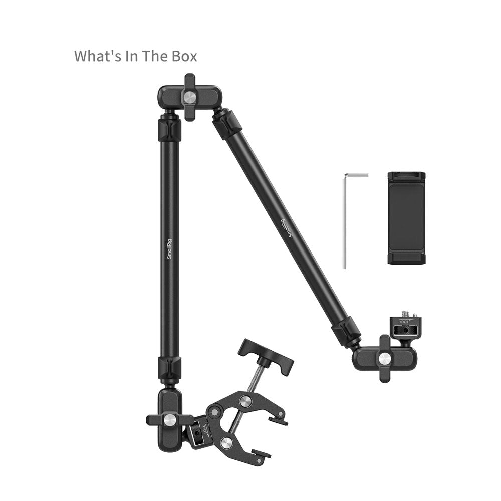 SmallRig Desktop Magic Arm with Crab-Shaped Clamp Kit 5625