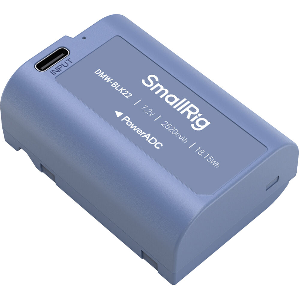 SmallRig DMW-BLK22 USB-C Rechargeable Camera Battery 4906