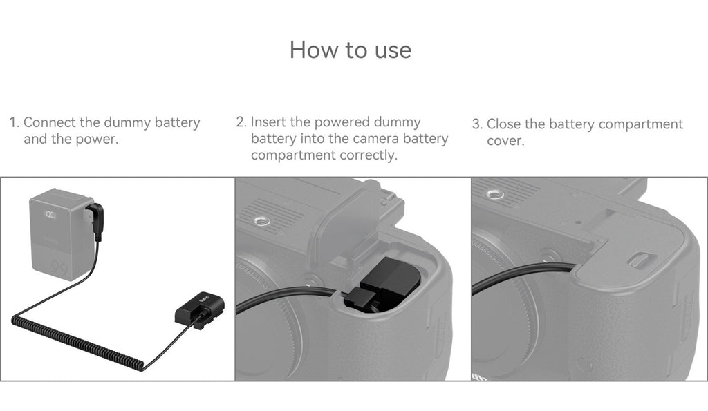 SmallRig DT-E6P Power Cable 5410