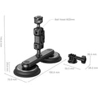 SmallRig Dual Magnetic Suction Cup Mounting Support Kit for Action Cameras 4467