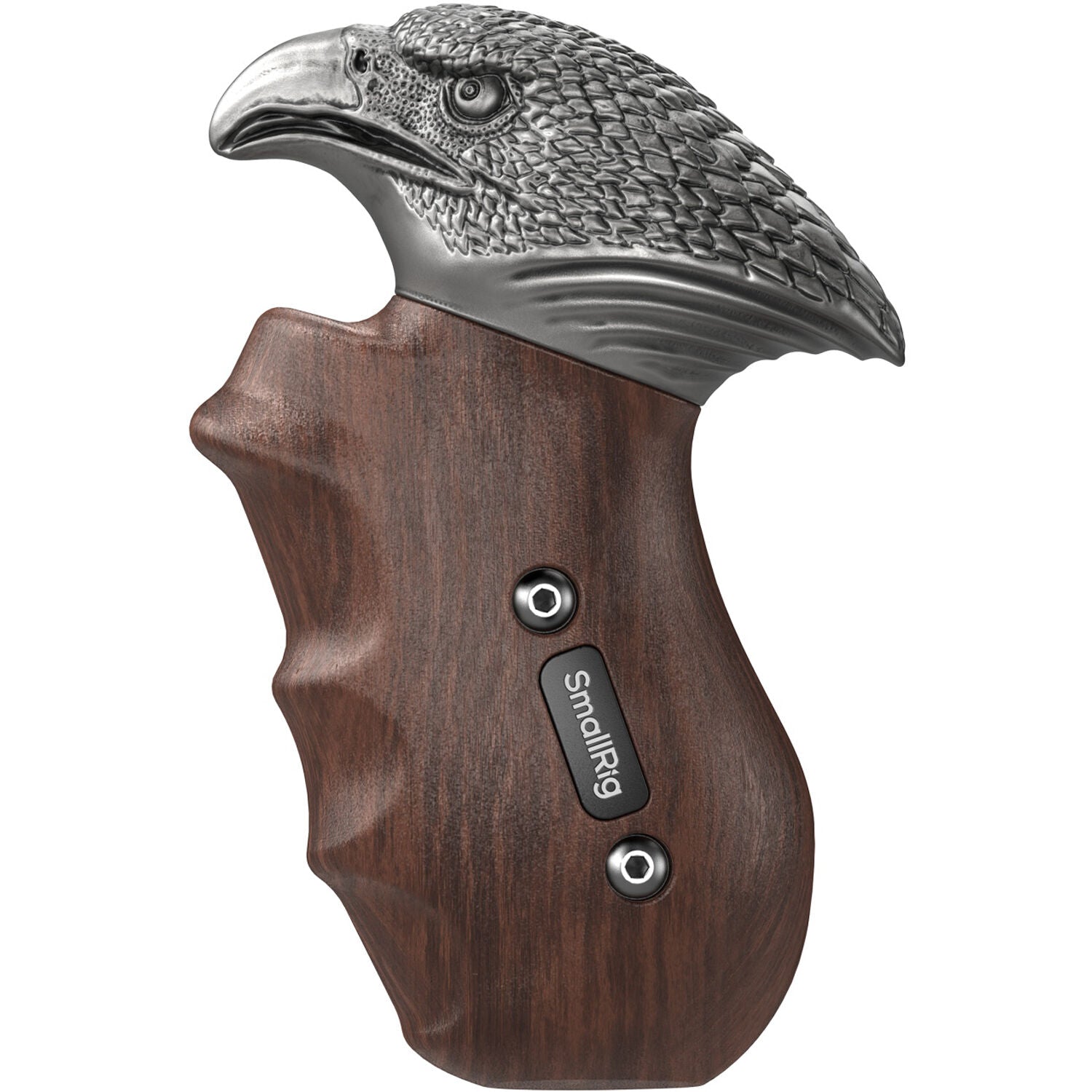 SmallRig Rotating Left-Side Wooden Handle with NATO Clamp 4817