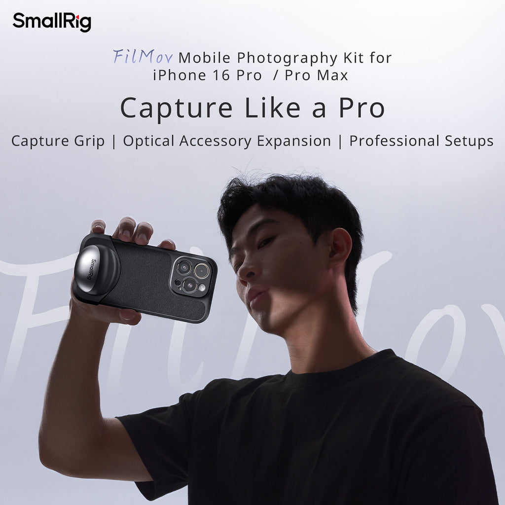 SmallRig FilMov 17mm Threaded Lens Mount Plate for iPhone 16 Series Cases 4992