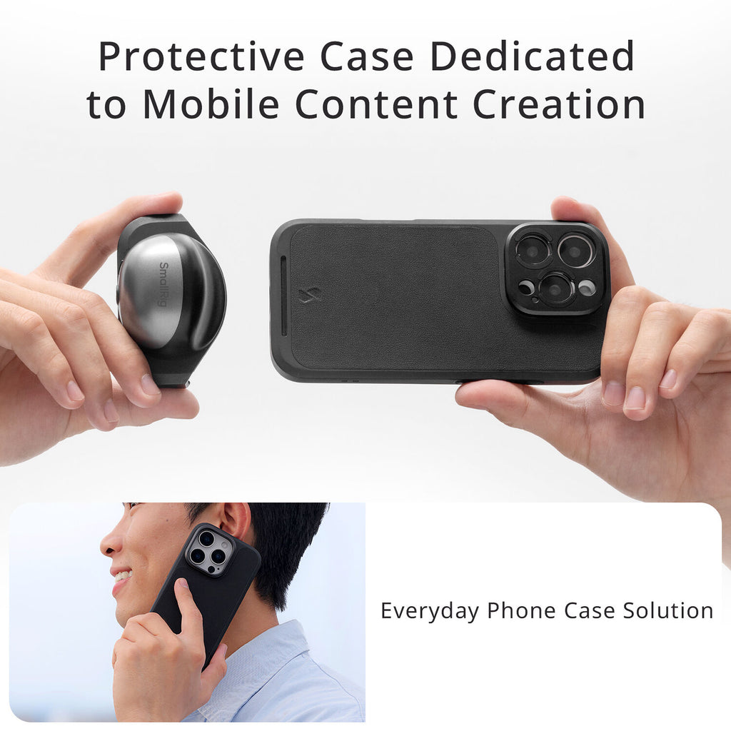 SmallRig FilMov 17mm Threaded Lens Mount Plate for iPhone 16 Series Cases 4992