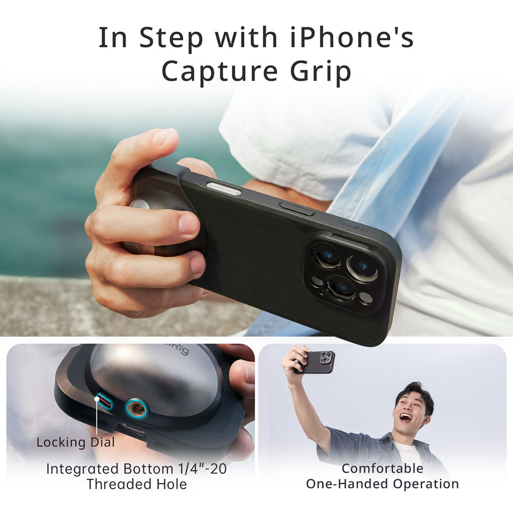 SmallRig FilMov 17mm Threaded Lens Mount Plate for iPhone 16 Series Cases 4992
