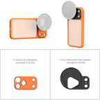 SmallRig FilMov Lightweight Photography Bumper Case for iPhone 17 Pro (Orange) 5792
