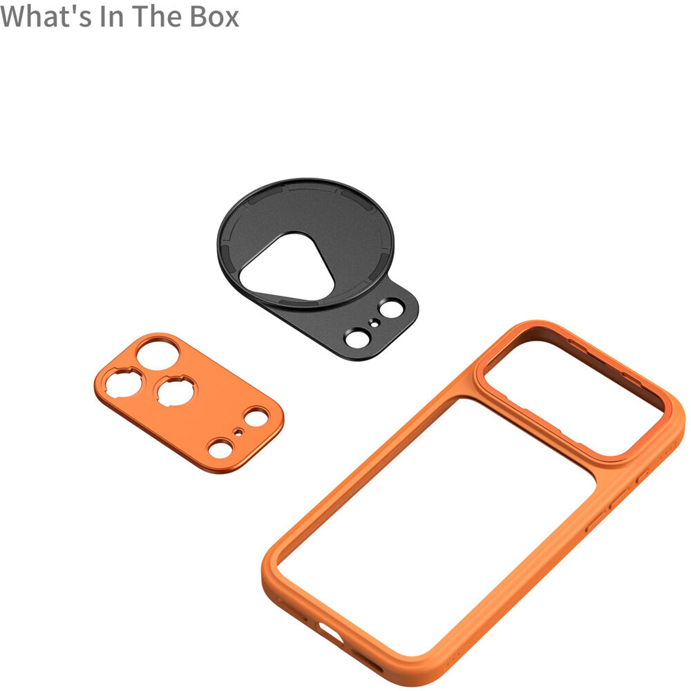 SmallRig FilMov Lightweight Photography Bumper Case for iPhone 17 Pro Max (Orange)