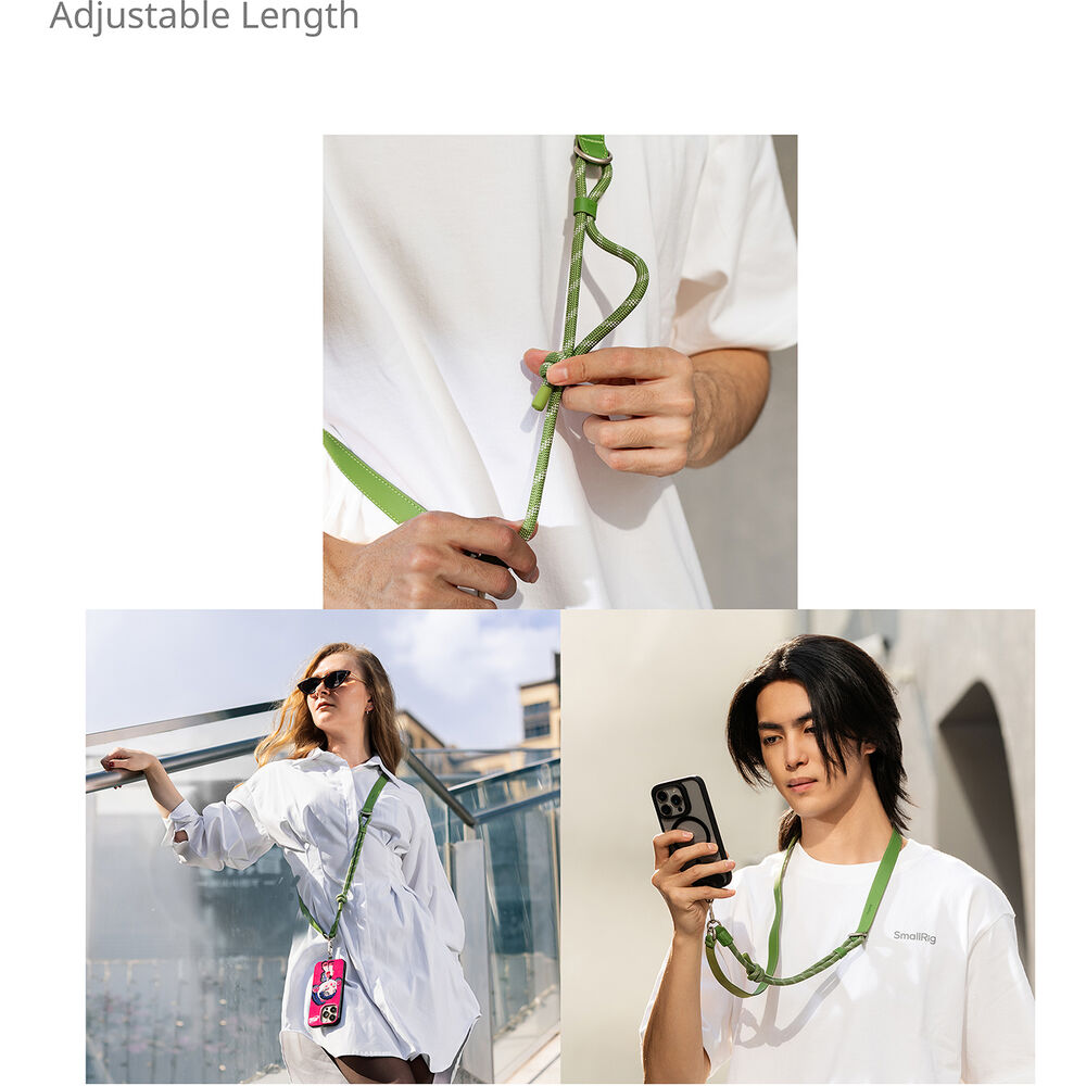 SmallRig FilMov Phone Shoulder Strap (Green) 5301