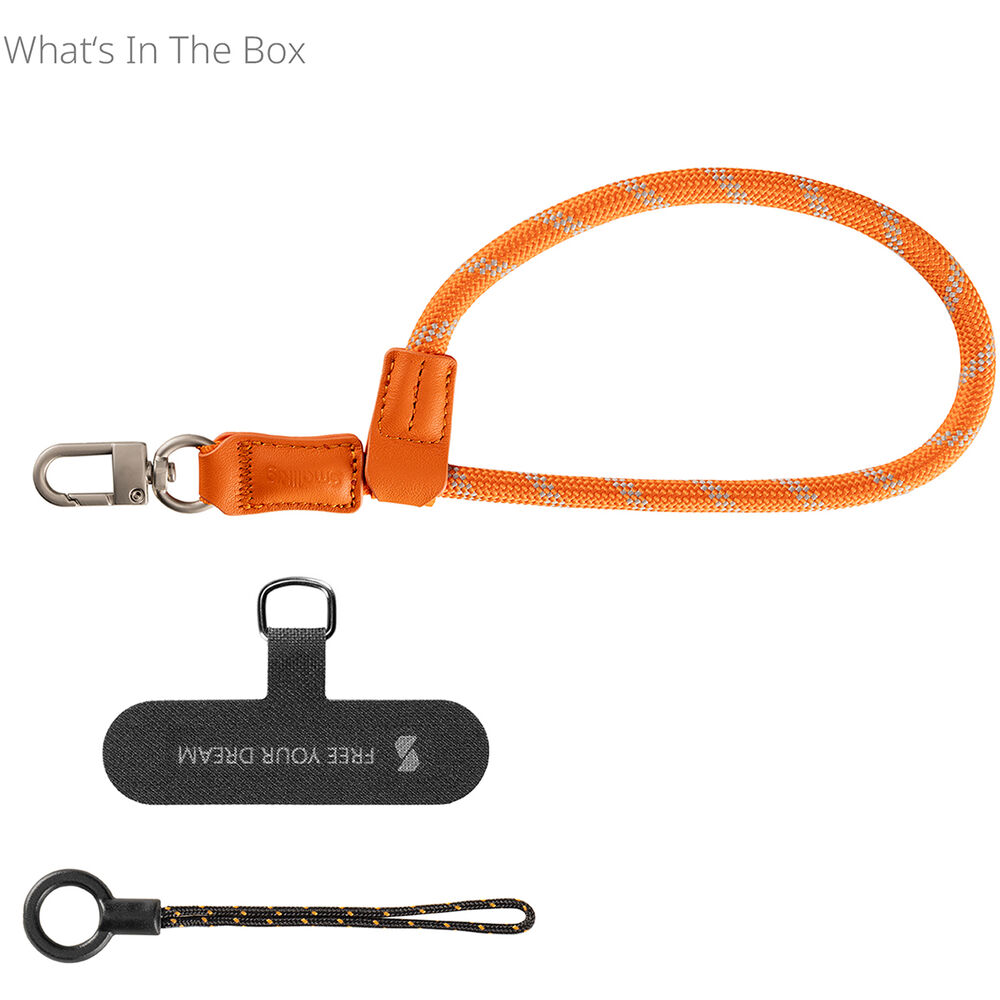 SmallRig FilMov Phone Wrist Strap (Orange) 5302