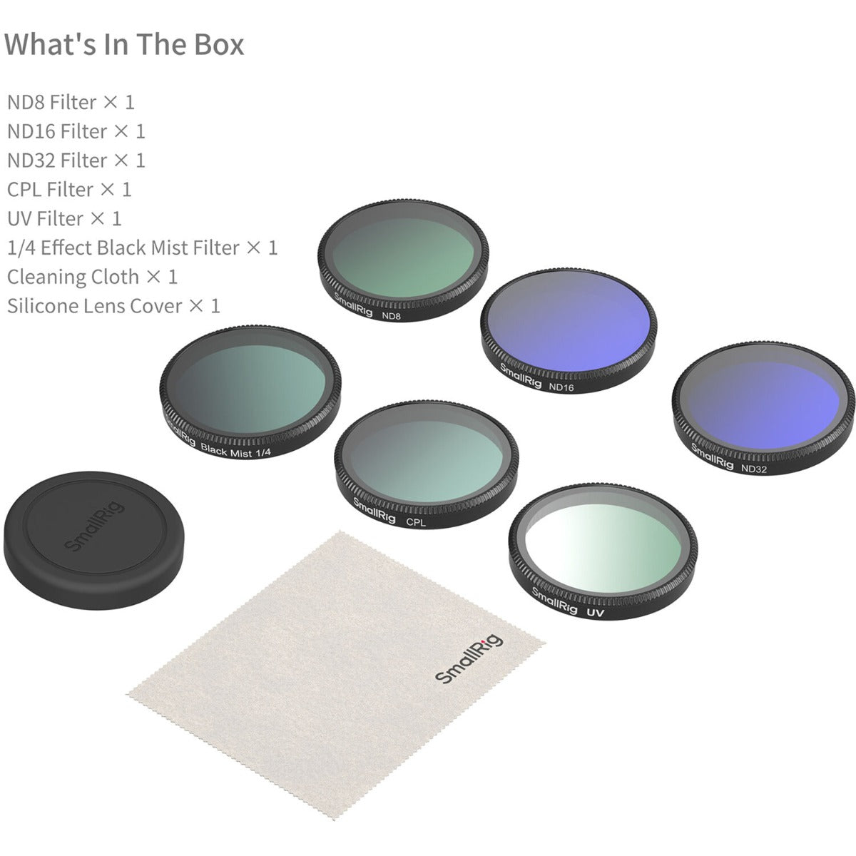 SmallRig Filter Kit for DJI Osmo Action 6 5967