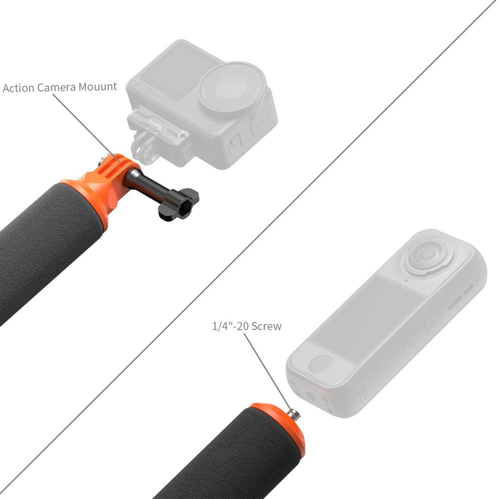 SmallRig Floating Grip for Action Cameras 6152