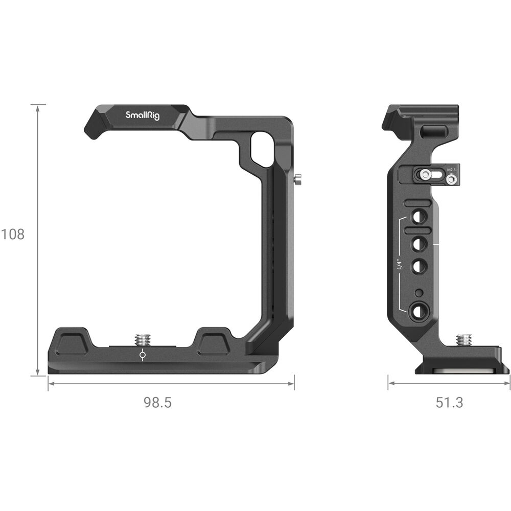 SmallRig Half Cage for Sony Alpha 7 IV/Alpha 7S III/Alpha 1/Alpha 7R IV 3639