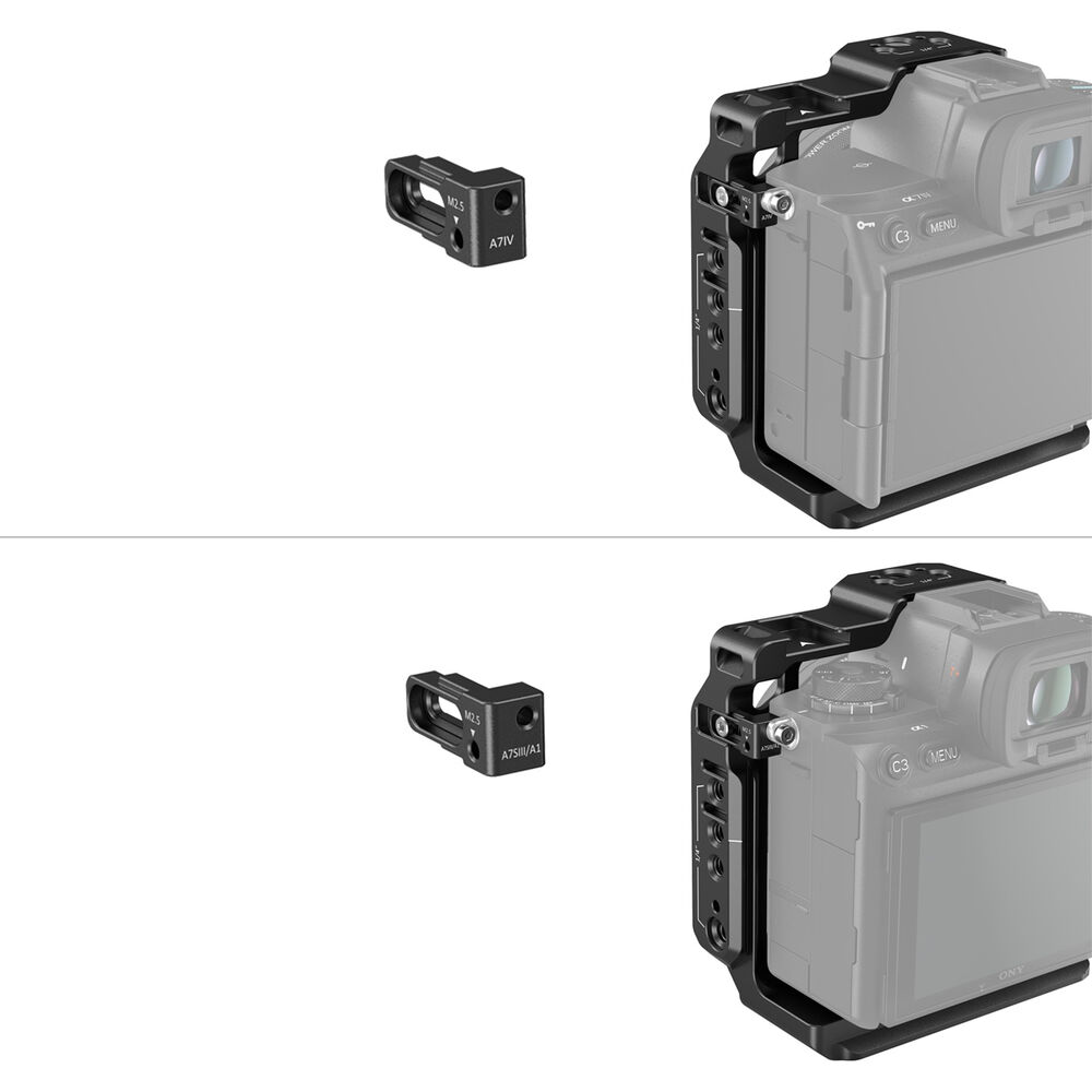 SmallRig Half Cage for Sony Alpha 7 IV/Alpha 7S III/Alpha 1/Alpha 7R IV 3639