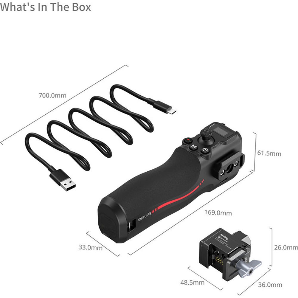 SmallRig Handle with Follow Focus for DJI RS Series 4329