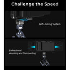 SmallRig HawkLock H18 Quick Release Support with Cold Shoe