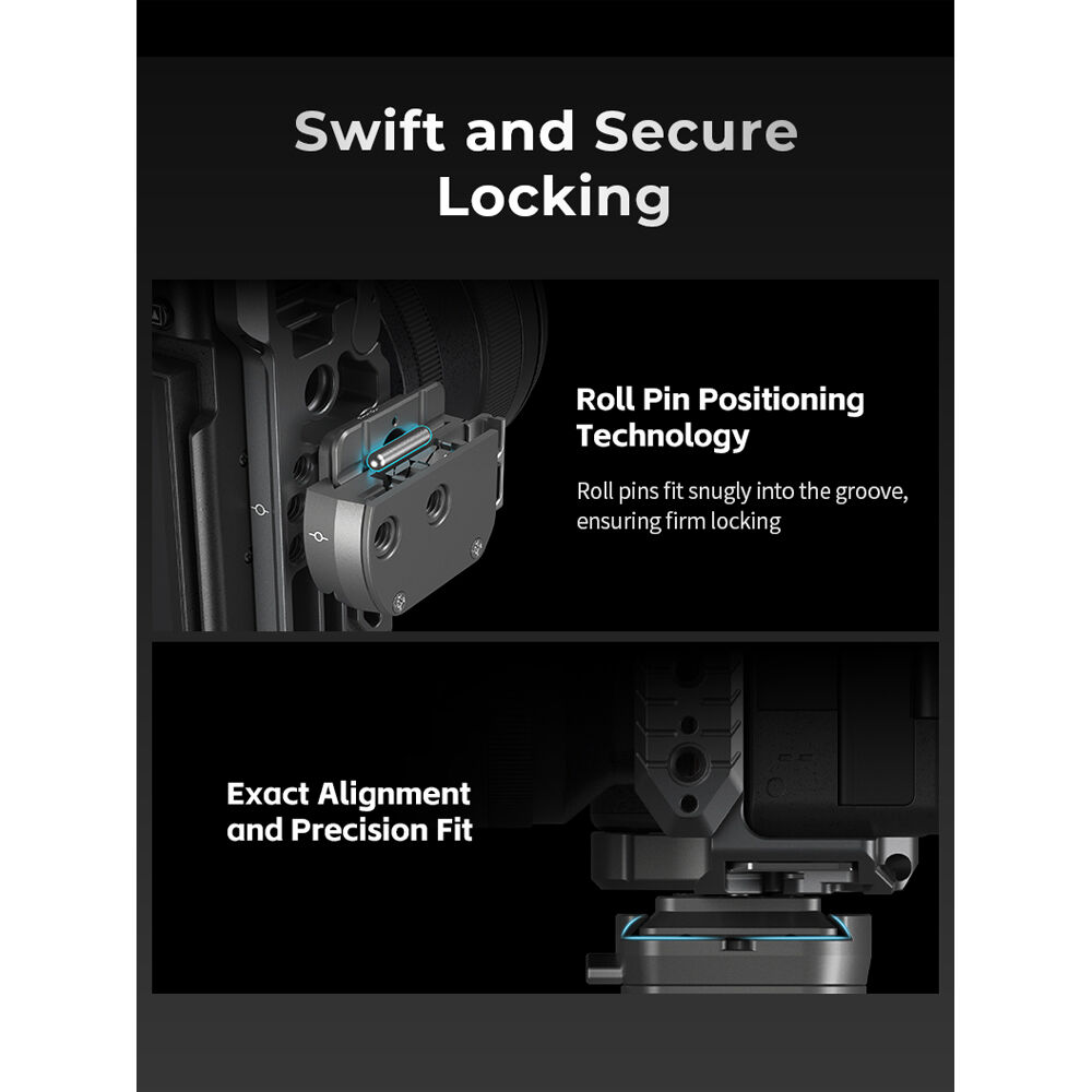 SmallRig HawkLock H21 Universal Quick Release Mount Plate Kit