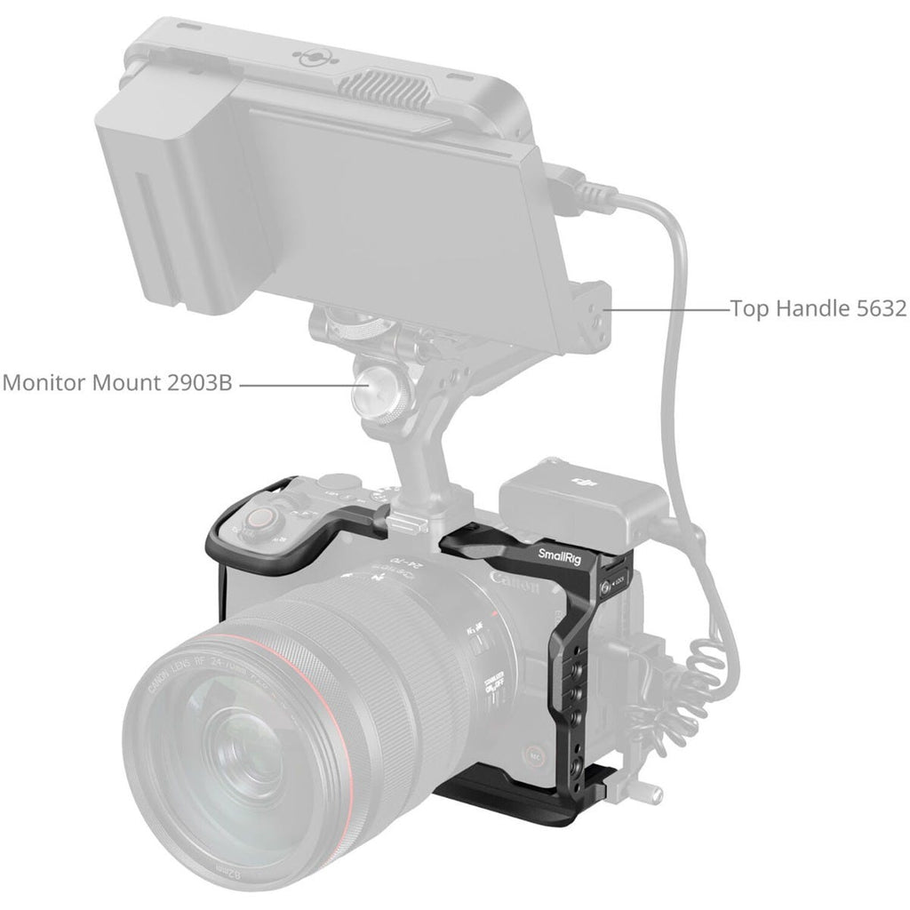 SmallRig "HawkLock" Quick Release Cage for Canon EOS R6 V 6372