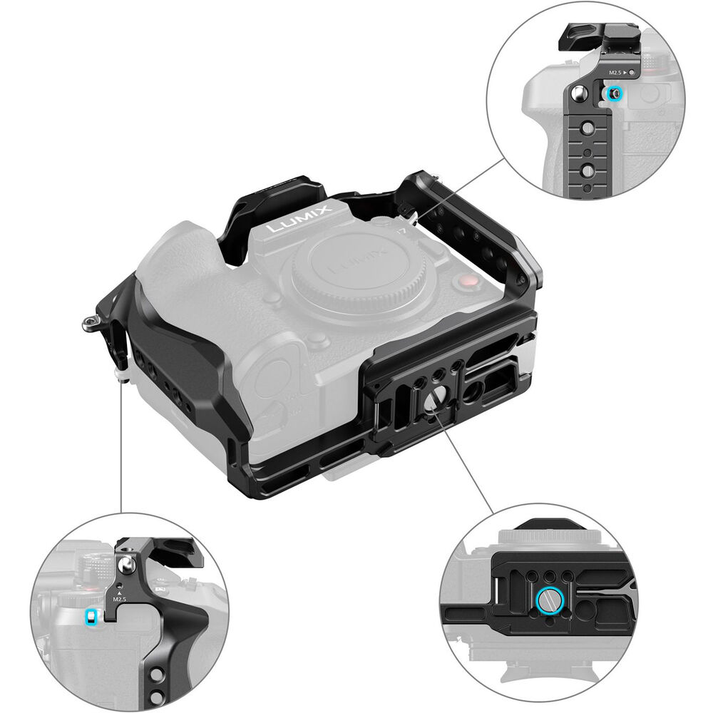 SmallRig HawkLock Quick Release Cage Kit for Panasonic LUMIX GH7 / GH6 4825