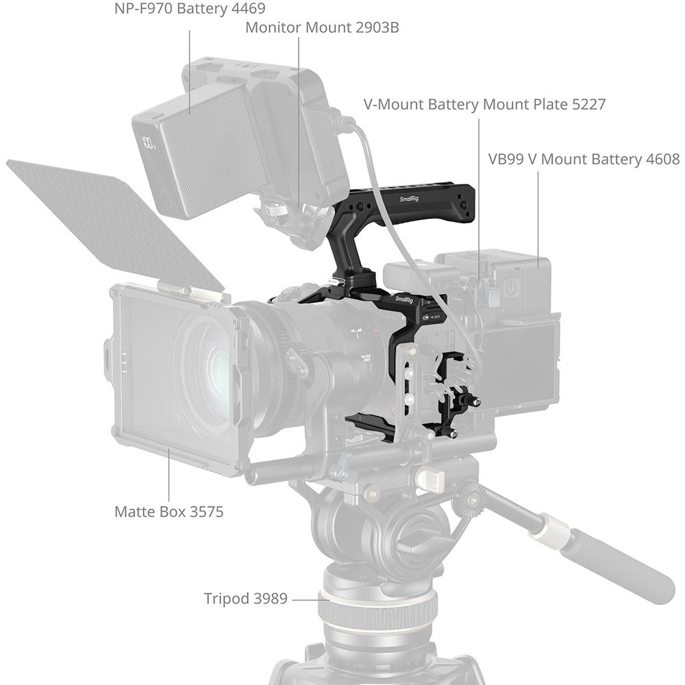 SmallRig HawkLock Quick Release Cage Kit for Canon EOS R6 V 6379