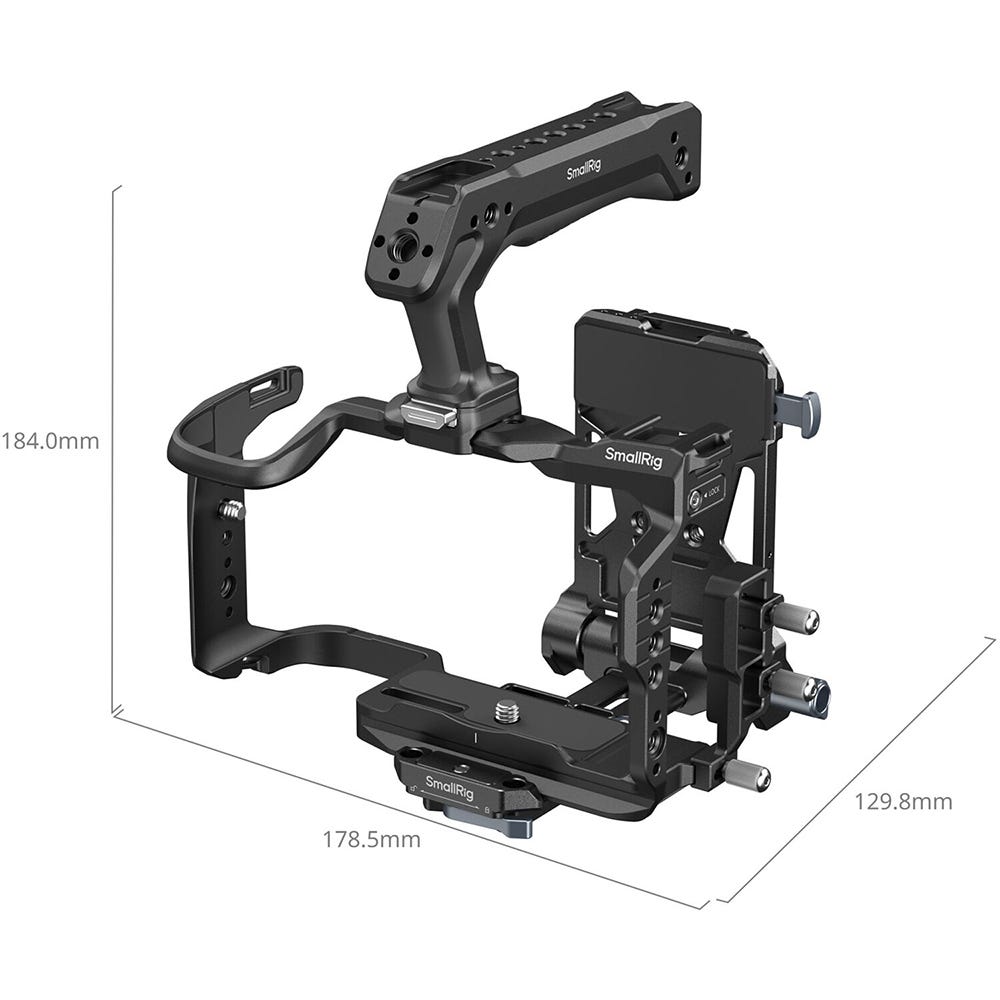SmallRig "HawkLock" Quick Release Cage Kit for Canon EOS R6 V 6381