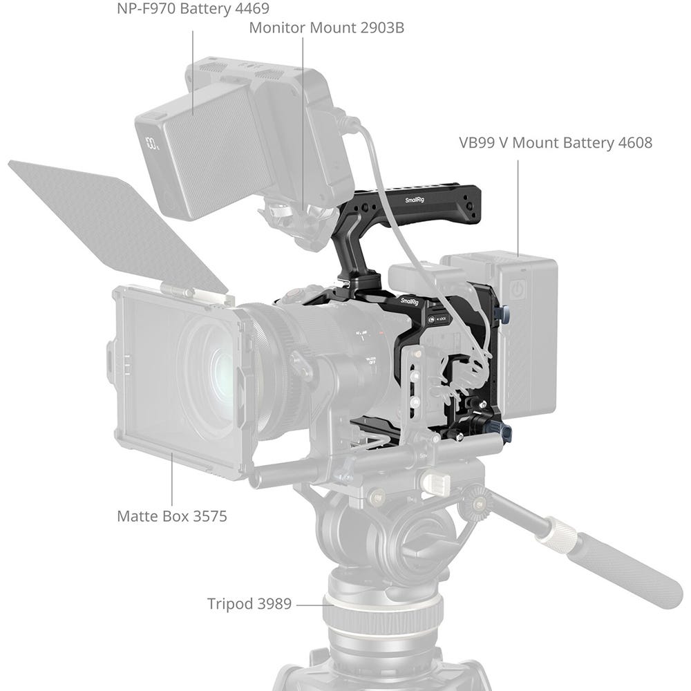 SmallRig "HawkLock" Quick Release Cage Kit for Canon EOS R6 V 6381