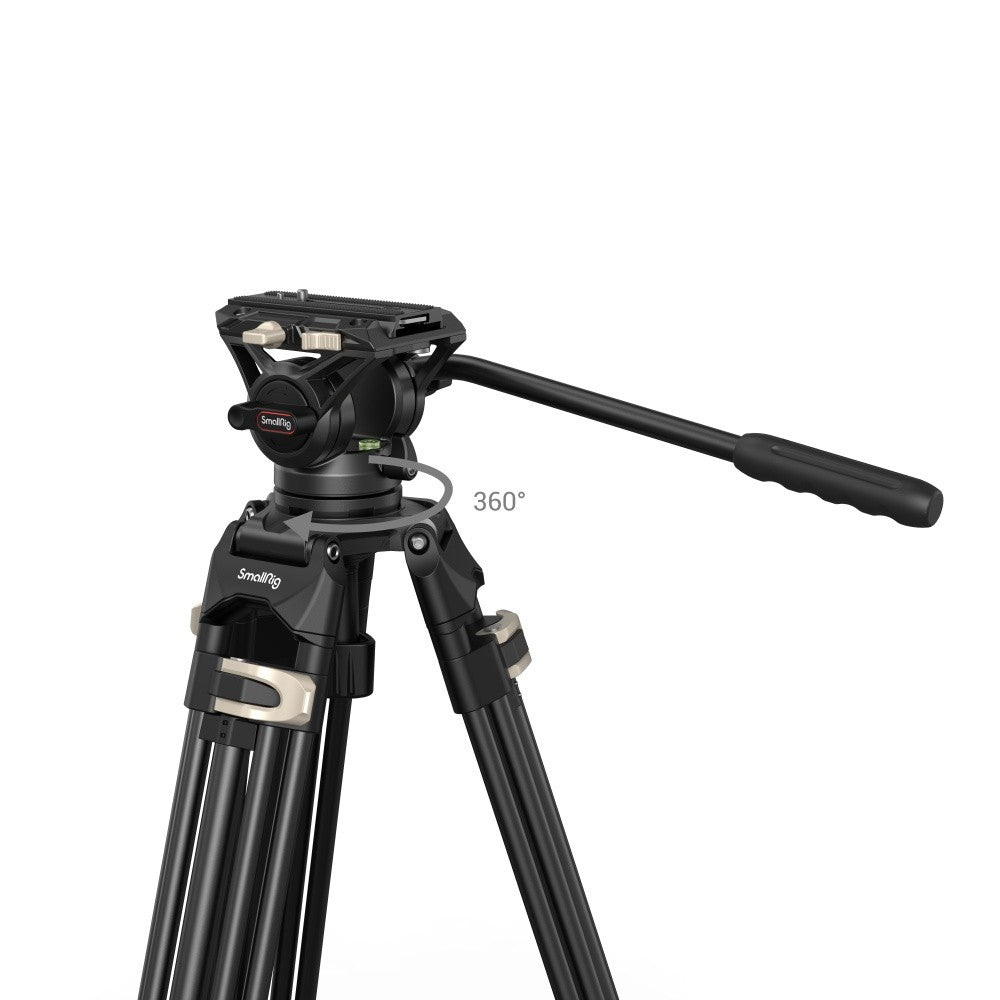 Open Box SmallRig Heavy-Duty Fluid Head Tripod AD-01 3751B