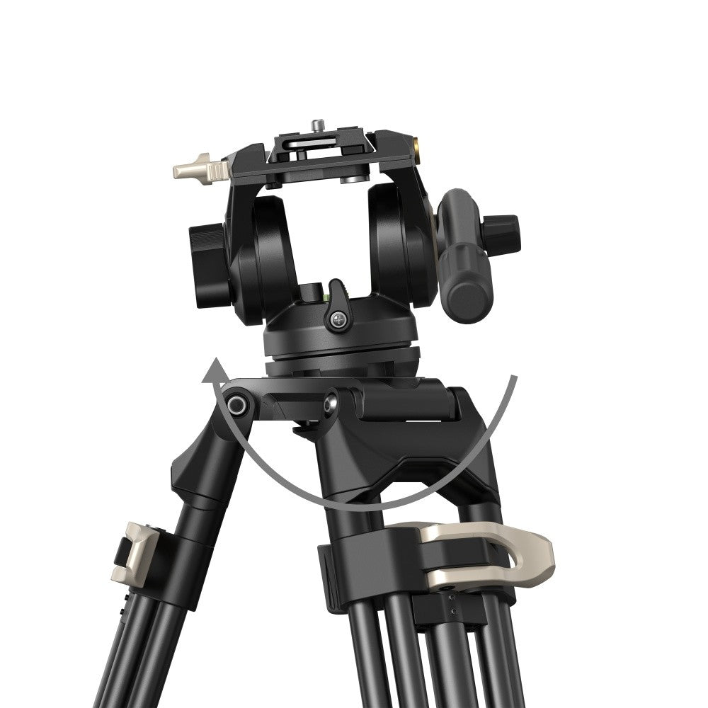 Open Box SmallRig Heavy-Duty Fluid Head Tripod AD-01 3751B