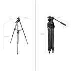 Open Box SmallRig Heavy-Duty Fluid Head Tripod AD-01 3751B