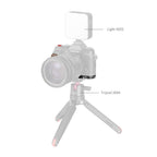 SmallRig L-Shape Mount Plate with Handle for FUJIFILM X-T50 (Wooden/Black) 4784C