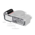 SmallRig L-Shaped Mount Plate with Silicone Handle for Nikon Z f (Silver) 5706