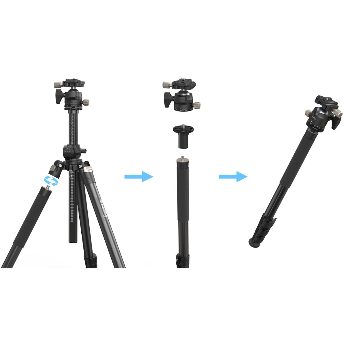 SmallRig Lateral Center Column Tripod CT200