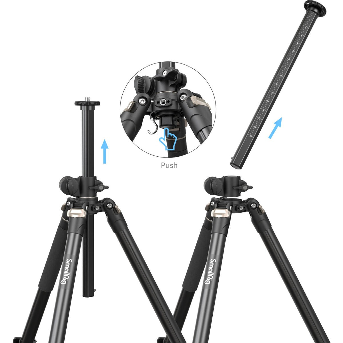 SmallRig Lateral Center Column Tripod CT200