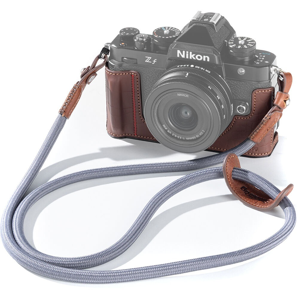  SmallRig Leather Half Case Kit for Nikon Z f (Brown)