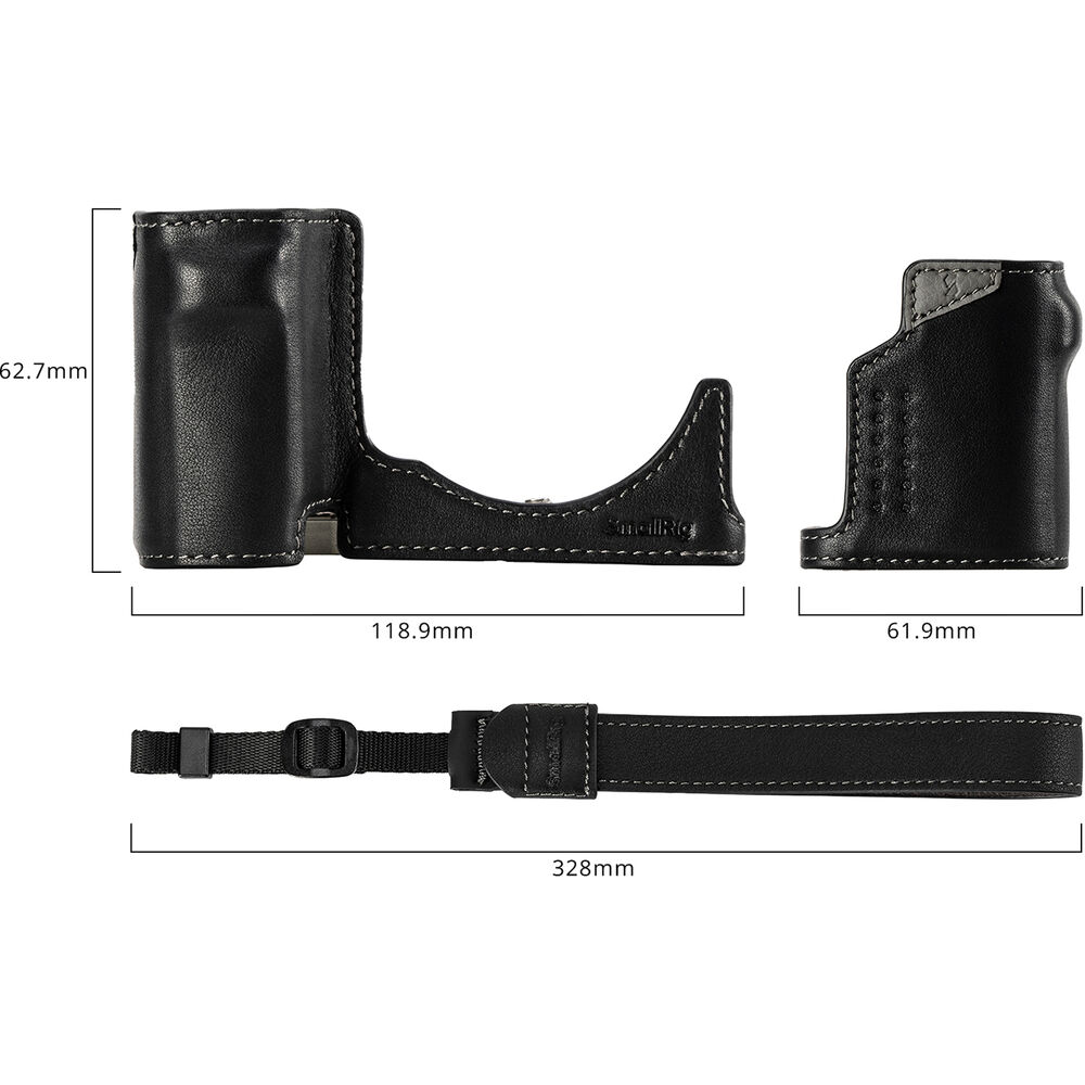 SmallRig Leather Case Kit for Sony ZV-E10 II (Black) 4777 