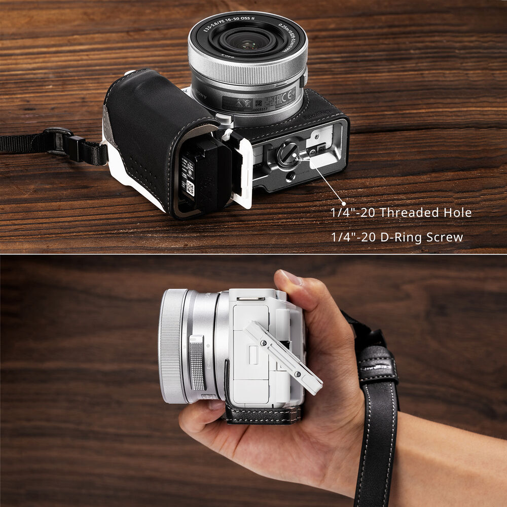 SmallRig Leather Case Kit for Sony ZV-E10 II (Black) 4777 
