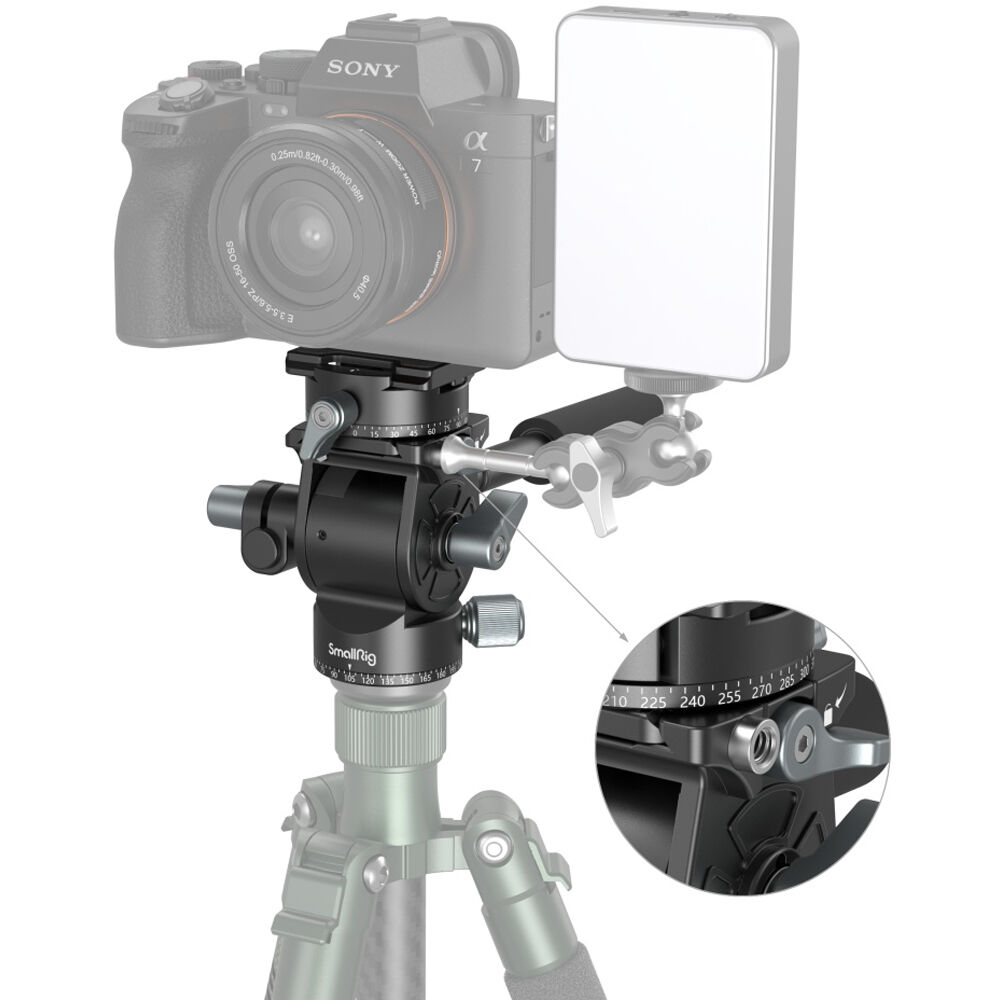 SmallRig Lightweight Fluid Video Head