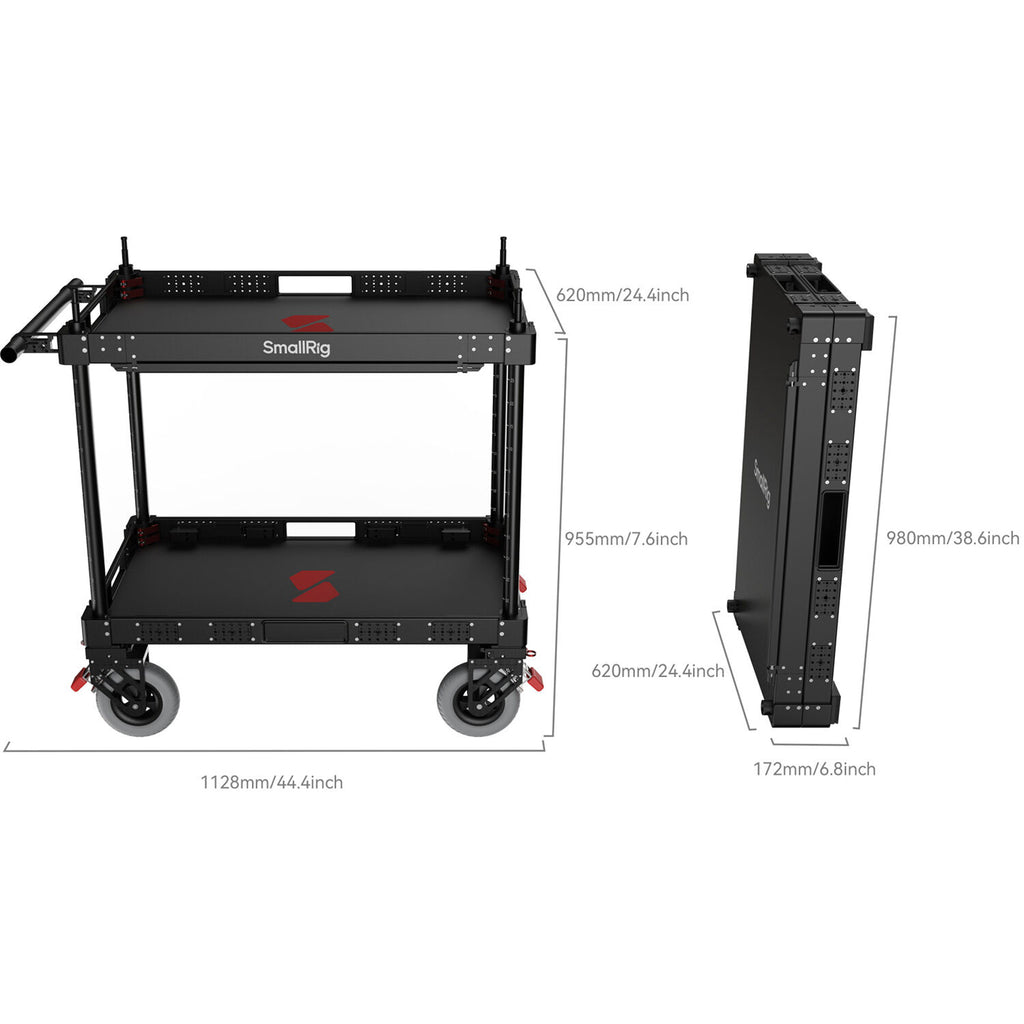 SmallRig 36" Video Production Camera Cart MD4573