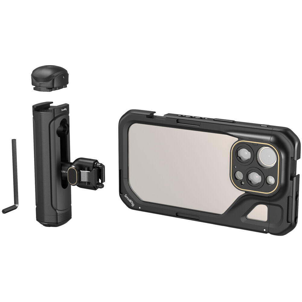 SmallRig Mobile Video Kit (Single Handheld) for iPhone 15 Pro 4398