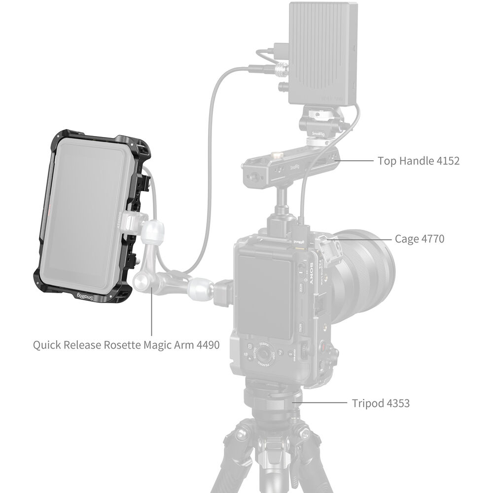 SmallRig Monitor Cage Kit for Atomos Ninja TX 5708