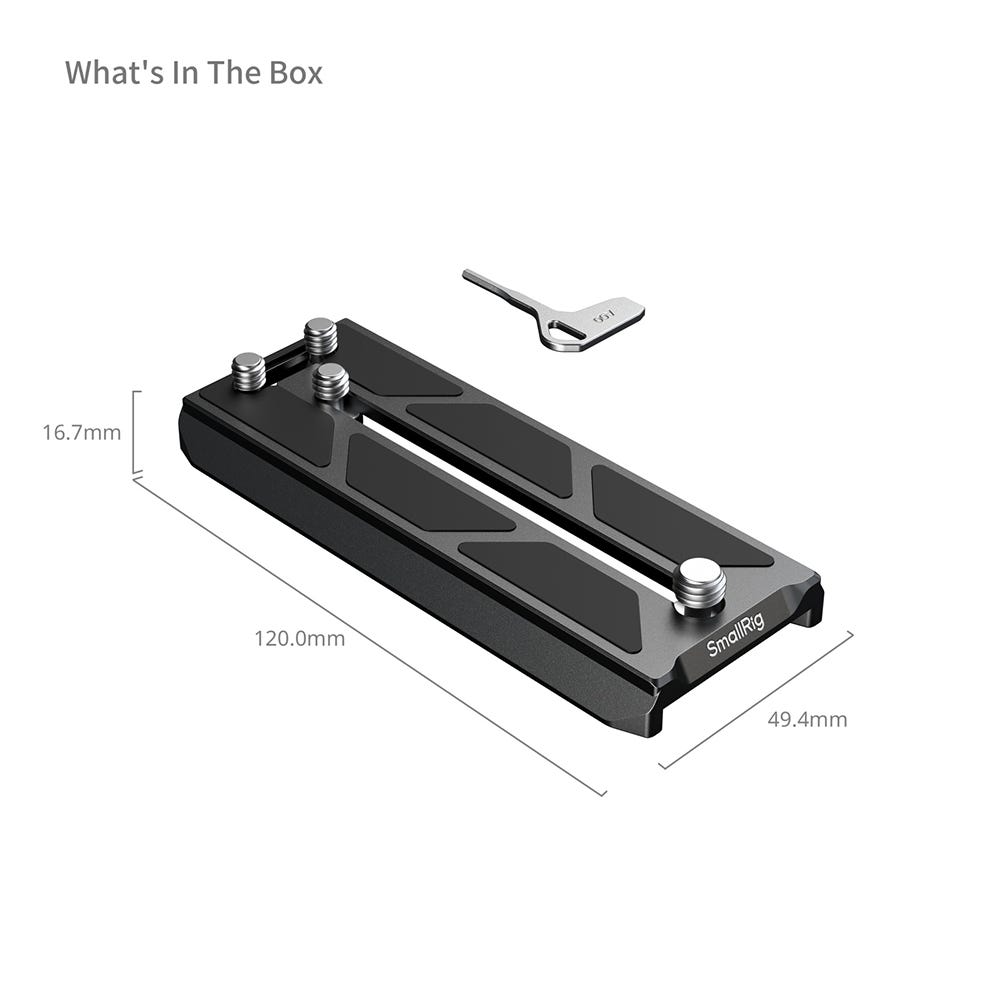 SmallRig Mount Plate Compatible with Manfrotto 501PL-Type 6318