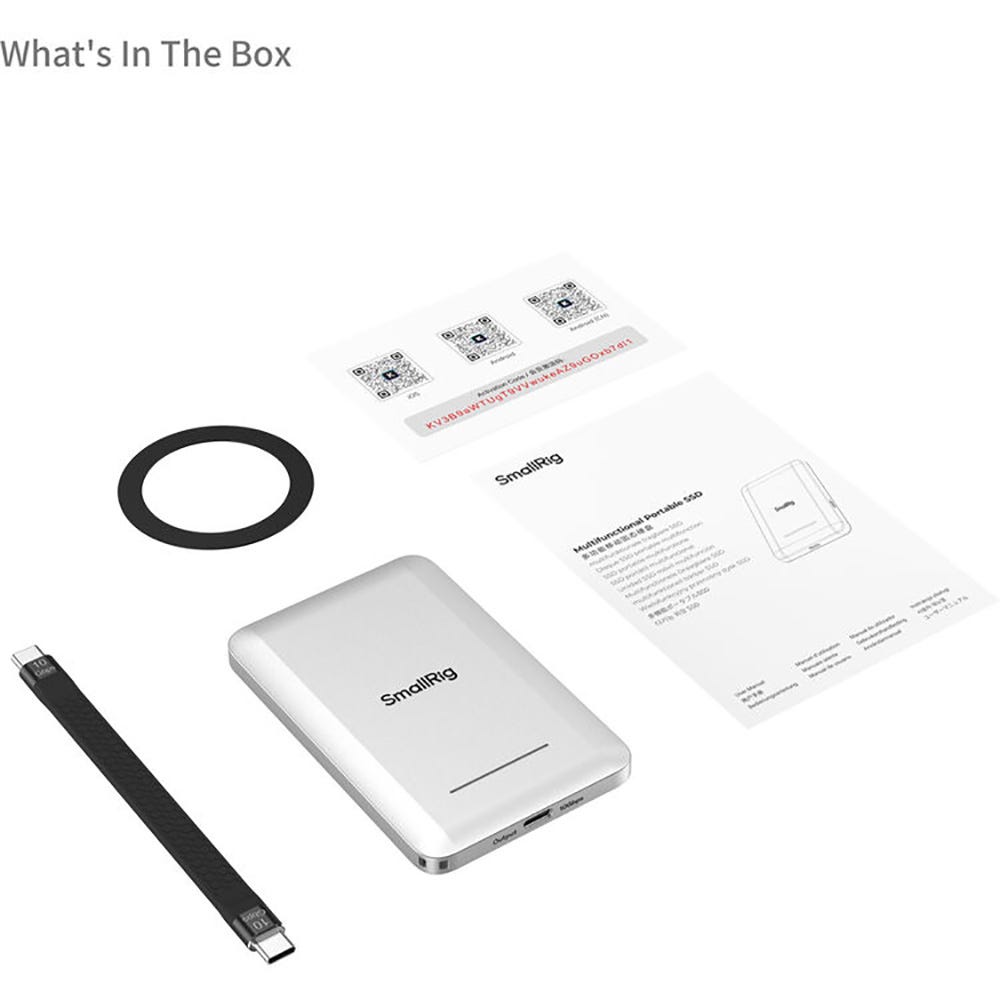 SmallRig Multifunctional Portable SSD (2TB)6293