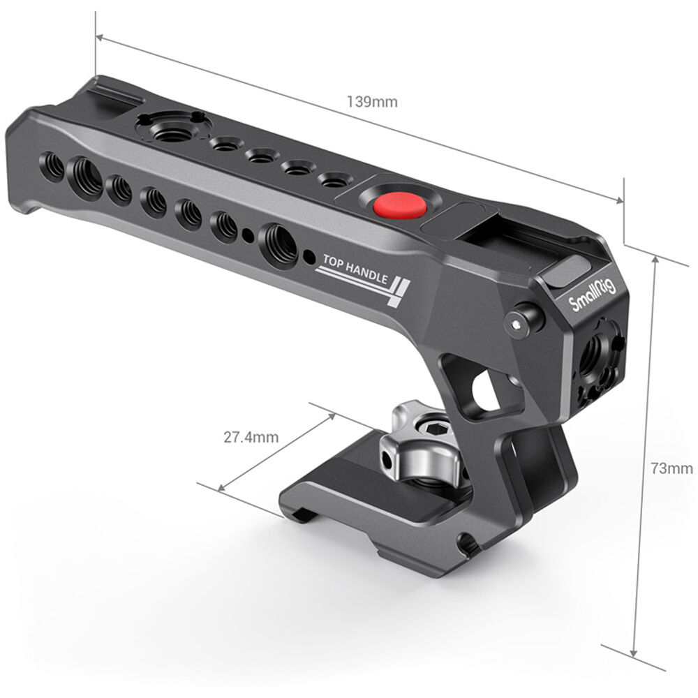 SmallRig NATO Top Handle with Record Start/Stop Remote Trigger 3322
