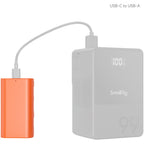 SmallRig NP-F550 USB-C Rechargeable Camera Battery (Orange) 4971