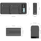 Damaged Box SmallRig NP-F970 Battery and Charger Kit 3823