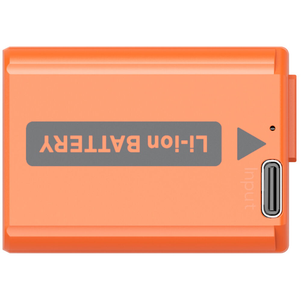 SmallRig NP-FW50 USB-C Rechargeable Camera Battery (Orange) 4965