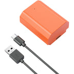 SmallRig NP-FZ100 USB-C Rechargeable Camera Battery (Orange) 4969