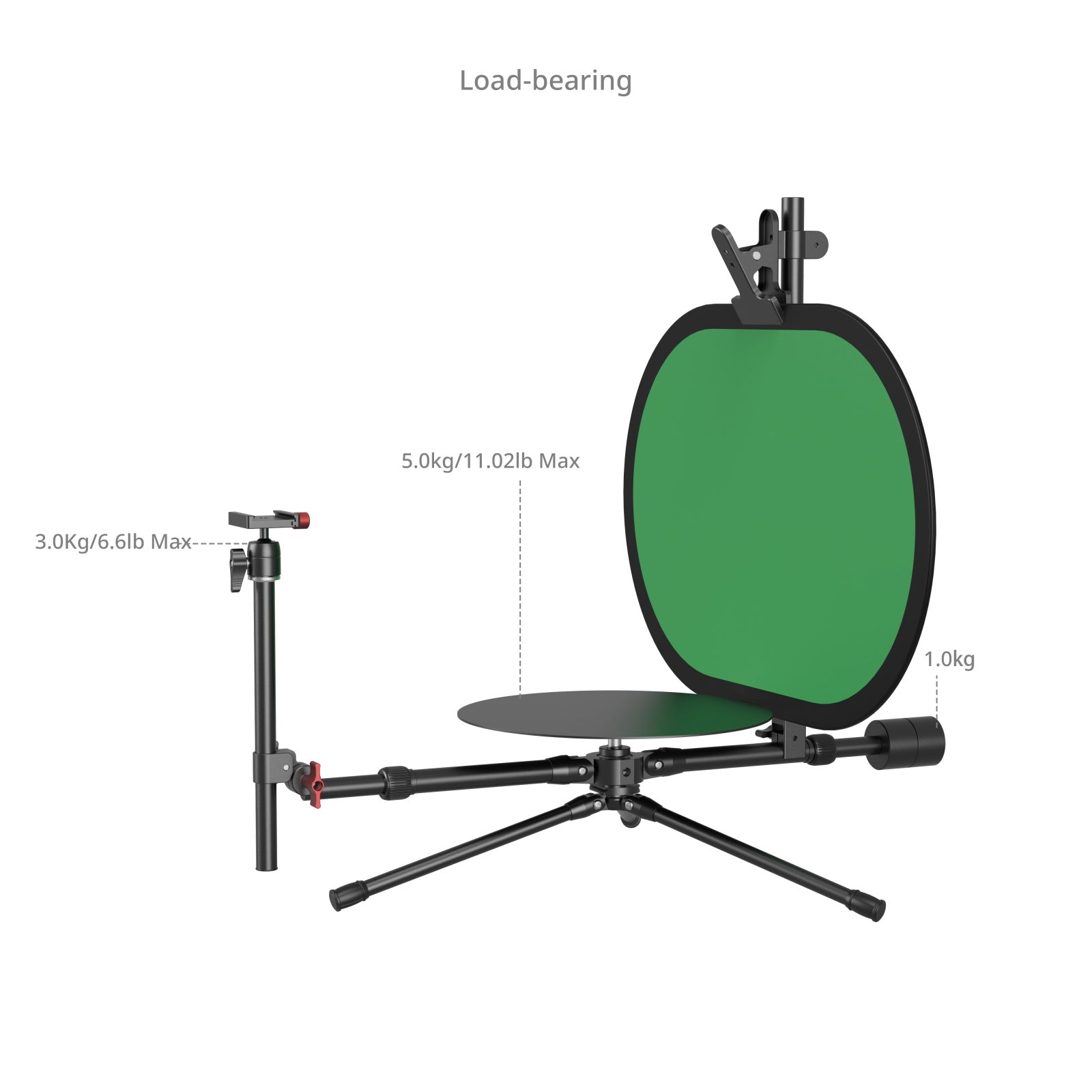 SmallRig Professional 30.48cm 360°  Photography Turntable 4807